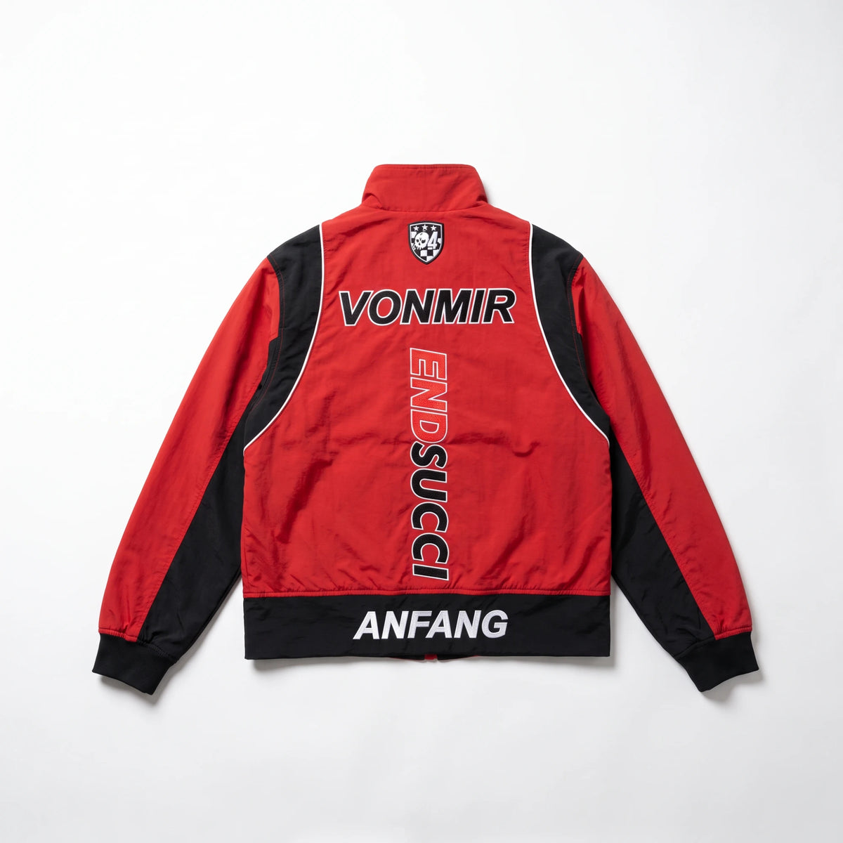 Red Succi Track Suit jacket, back