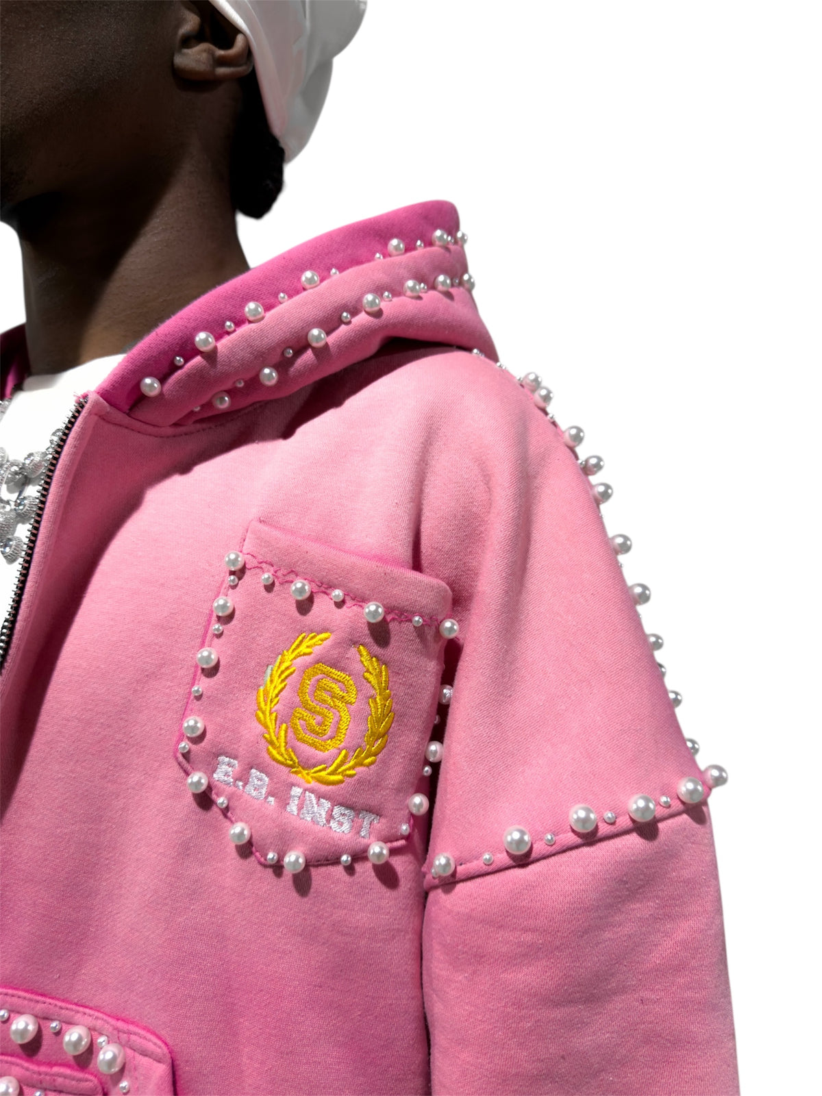 Ms. Pearl Opal Zip Up