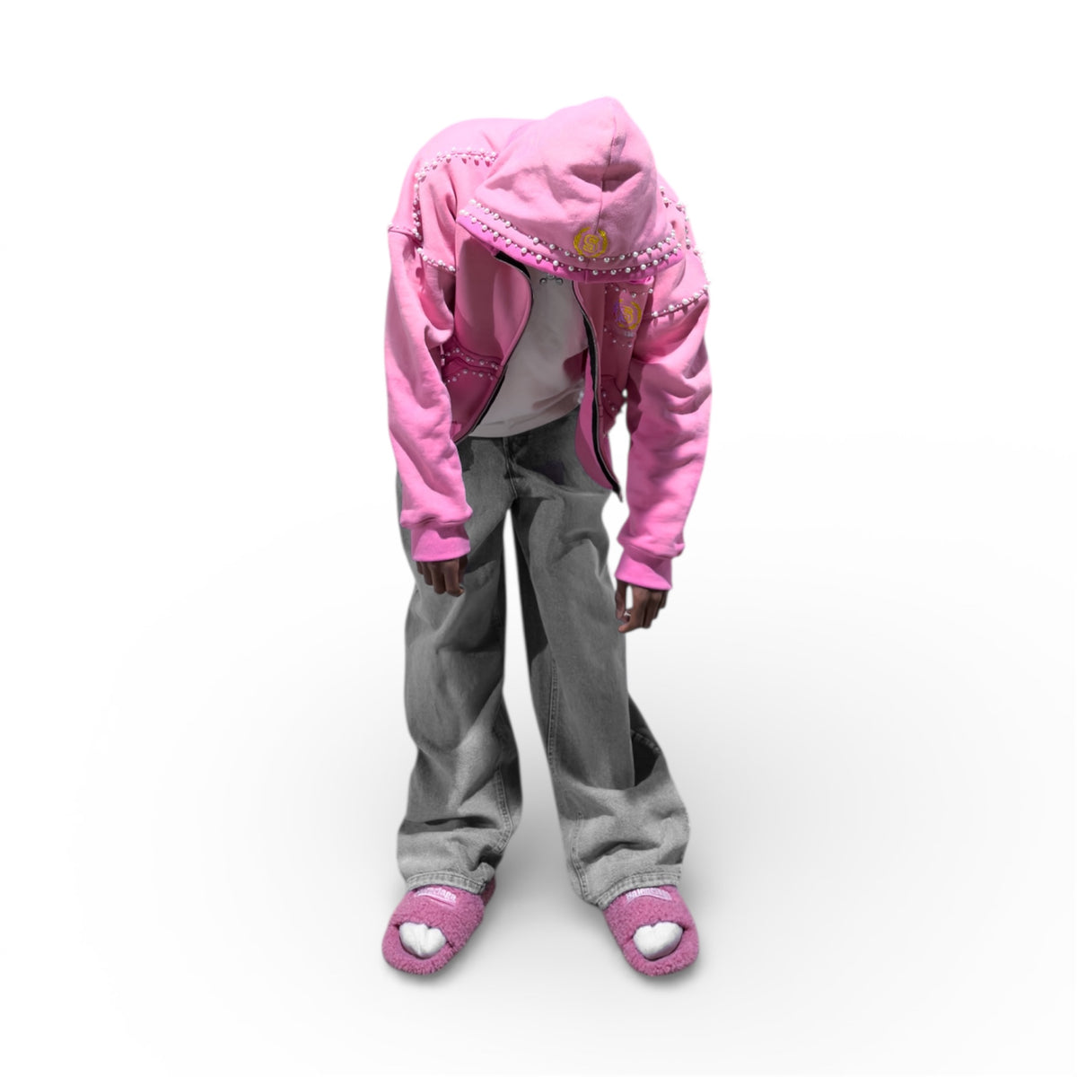 Ms. Pearl Opal Zip Up