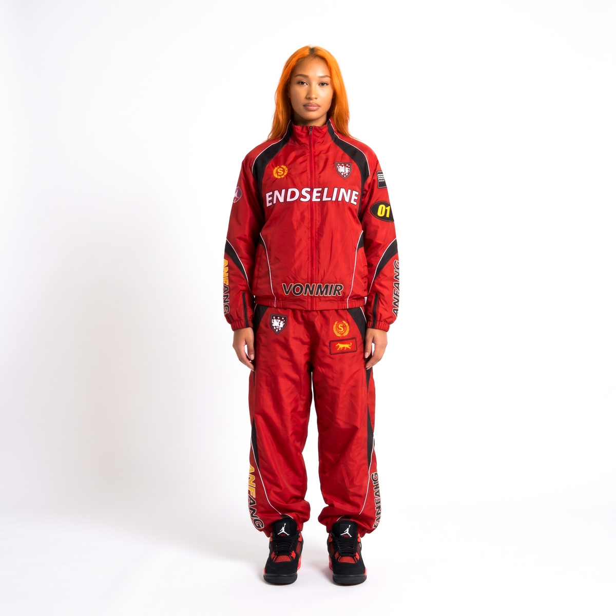 Red Succi Track Suit