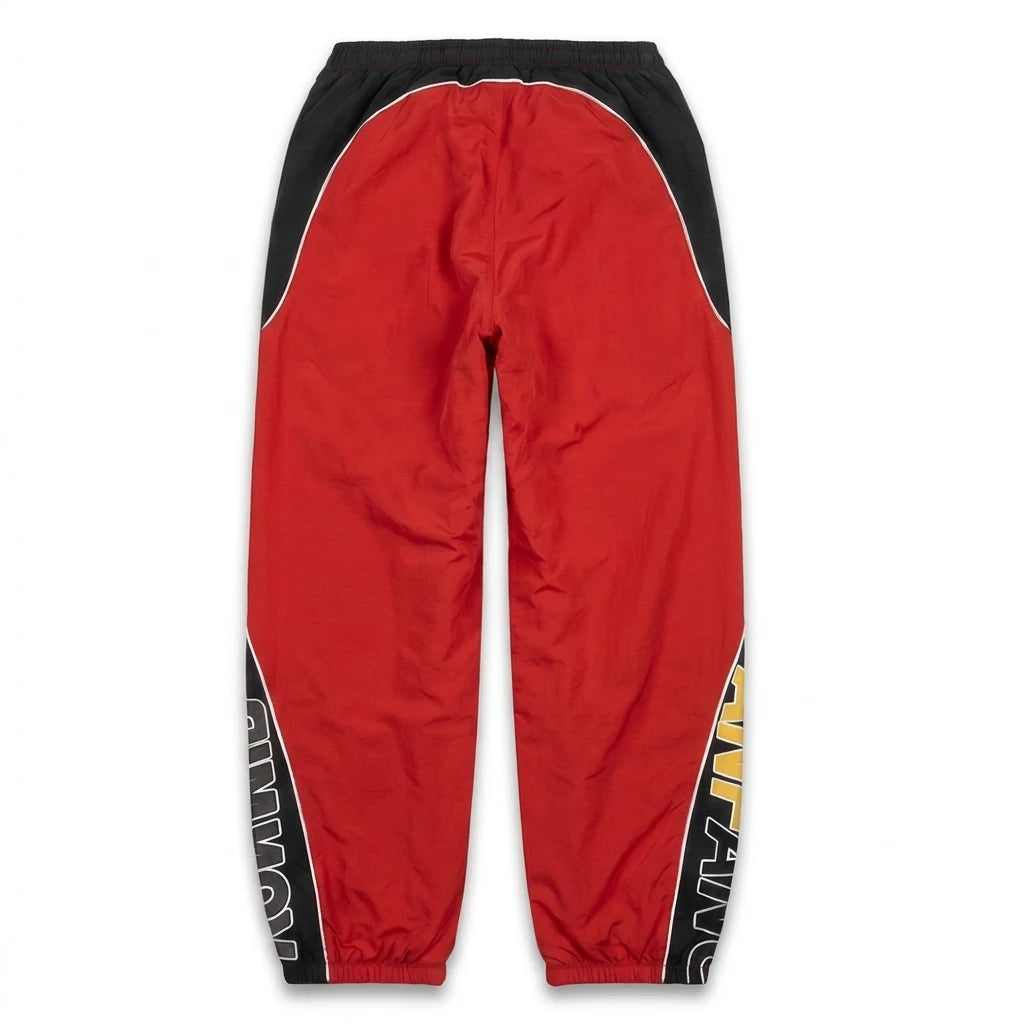 Red Succi Track Suit pants, back